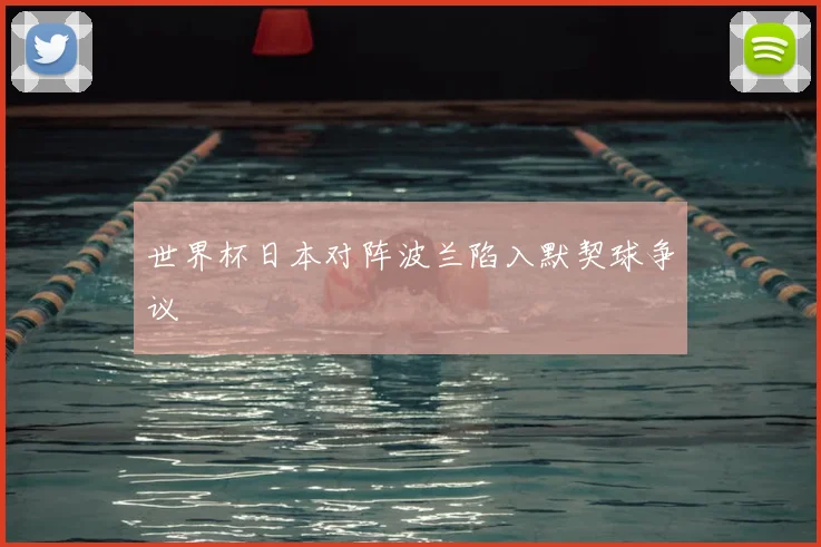 世界杯日本对阵波兰陷入默契球争议
